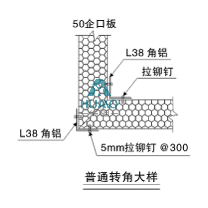 中山普通轉角大樣